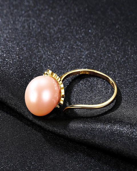 

freshwater pearl ring vintage 925 sterling silver rings natural pearl fine jewelry adjustable 925 ring hyperbole freshwater9041793