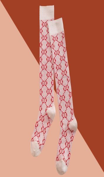 

stocking designer mens womens socks wool stockings senior streets comfortable knee leg sock letter pattern6870099, Black;white