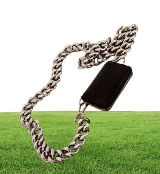 

french minority designer bag messenger versatile spring foreign style kara thick chain bag women039s super mini zero wallet 2205057632