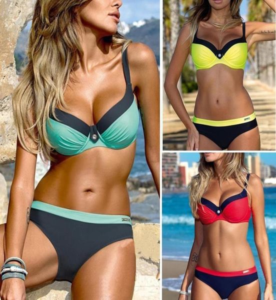 

essv swimwear women bikini set 2019 new push up biquini female swimsuit brazilian bathing suit bathers beach swimming suit t27793586, White;black
