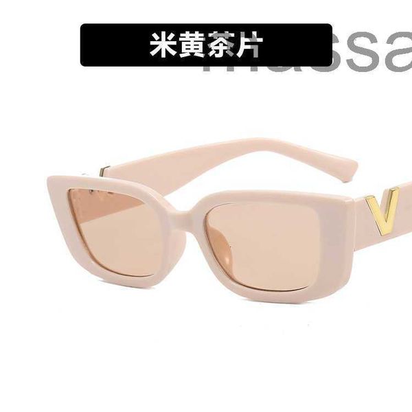 

square new sunglasses frame v small fashion internet celebrity street p sunglasses personality spicy girl y2k sunglasses female ins y1ed w7q, White;black