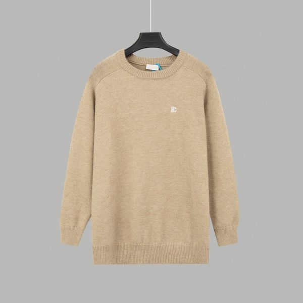 

men's plus size hoodies & sweatshirts jacquard letter knitted sweater in autumn / winter acquard knitting machine e custom jnlarged det, Black;brown