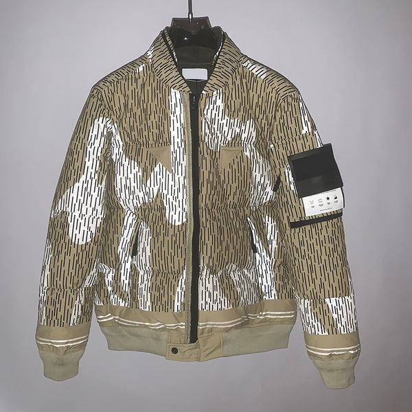 

toney brand parkas raindrop camouflage reflective trend street down jacket size s, Black