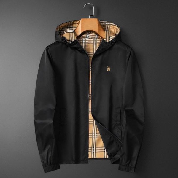 

designer mens jacket spring and autumn windrunner tee sports windbreaker casual zipper jackets clothingm-3xl, Black;brown
