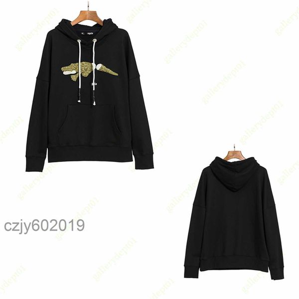 

designer fashion men's hoodie brand women's hoodie shark print spring and autumn hoodie size m-3xlu2xo, Black