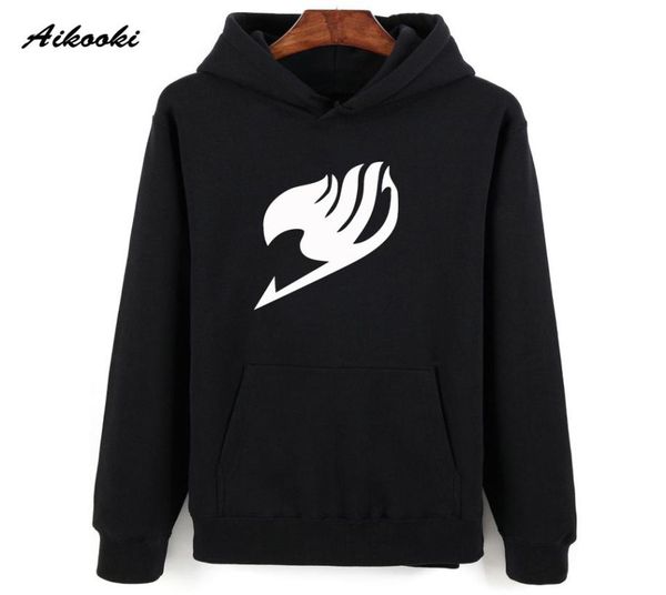 

aikooki fairy tail hoodies sweatshirt men women pullover hoody winter warm malefemale casual clothes fairy tail fashion t2001036475408, Black