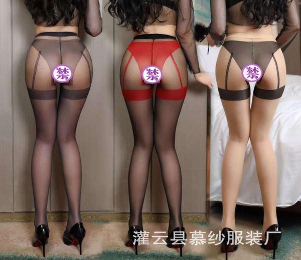 

thin stockings open file no fake underwear garter panties pantyhose stockings3490443, Black;white