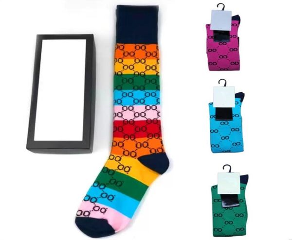 

men039s socks luxury designer multicolor sock for men women stockings mens senior streets comfortable socks 5pairs5573083, Black