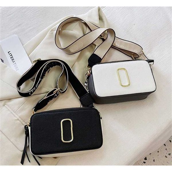 

retail women bags new 2023 contrast color small square trend letter single shoulder messenger bag 50% off wholesale