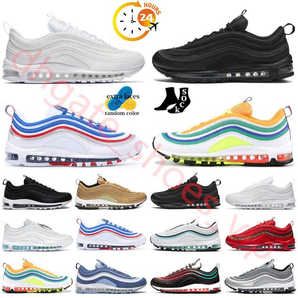 

black metalic silver bullet men 97 running max shoes white neon beige burgundy anthracite midnight navy bone 25th anniversary women designer