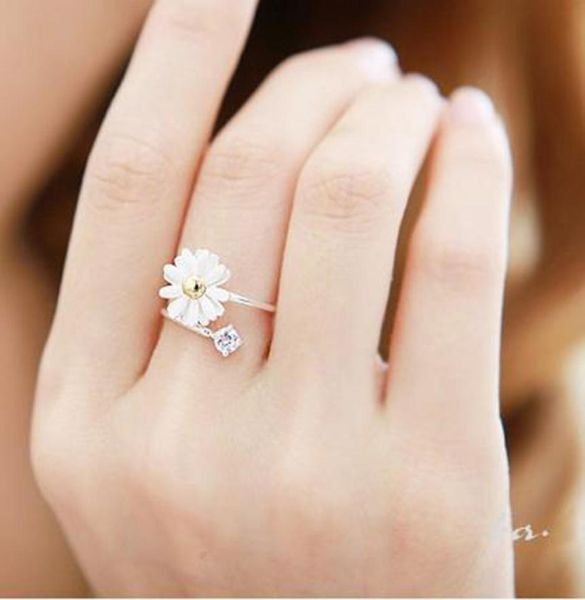 

wedding rings flower pattern love ring love elegant fashion03378149, Silver