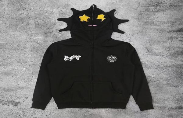 

womens hoodies sweatshirts retro lazy style hoodie for women loose fun multi angle full zip hoodie y2k casual sweatshirt jacket ha4603332, Black