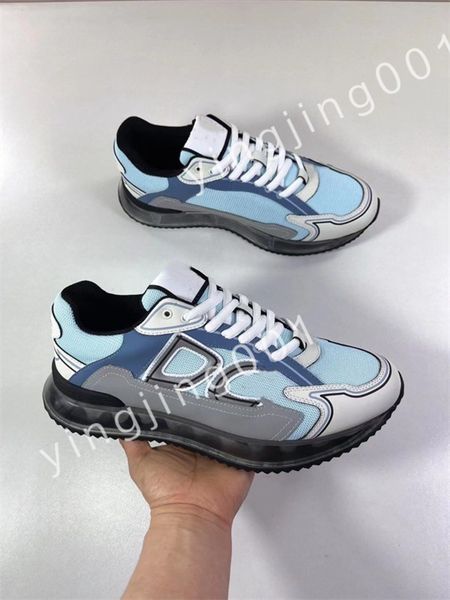 

2023 designer platform training shoes multi color white blue fashion leather men's sports shoes fashion women's sports shoes size, Black
