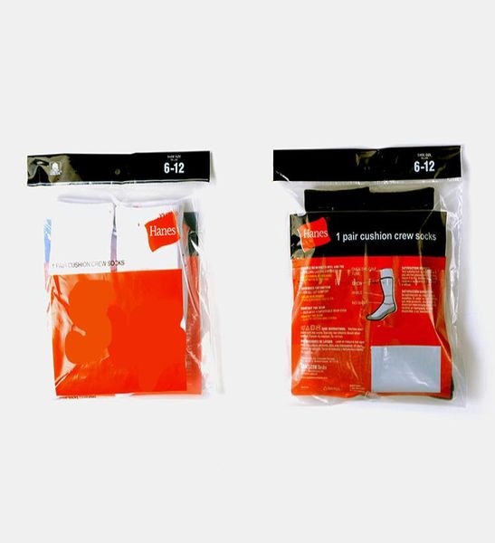 

2pairs letter socks hanes crew socks towel monochrome black white socks skateboard basketball sports hosiery stocking2561939