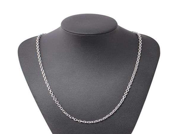 

simple stainless steel chain necklace geometric silver plated clavicle chains men necklace statement fashion jewelry accessories w2104191