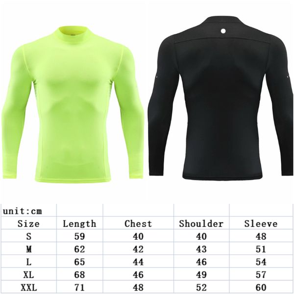

ll-850 mens train basketball running gym tshirt exercise fitness wear sportwear close-fitting shirts cycling long sleeve elastic breathable