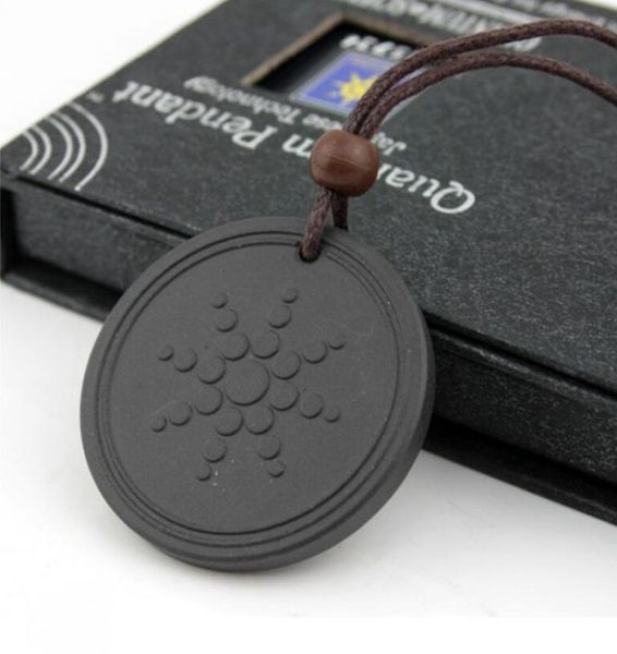 

energy necklace for anti emf radiation protection pendant reverse agingjoint painblood circulation ps11042264573, Silver