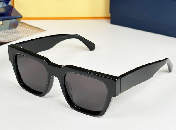 

fashion designer 1955 mens sunglasses unique gradient color acetate square shape glasses summer trendy personality style anti-ultraviolet co, White;black