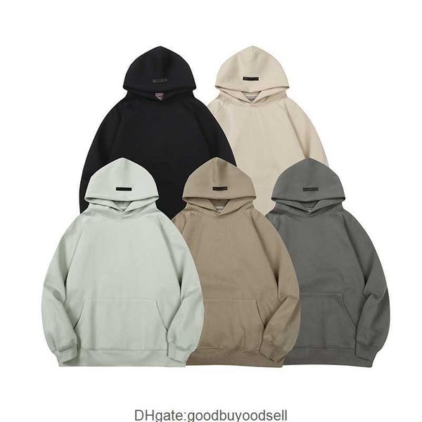 

23ss men's hoodies sweatshirts ess hoodie mens women designers pull-over essen winter warm man clothing pullover clothes hoodys high1, Black