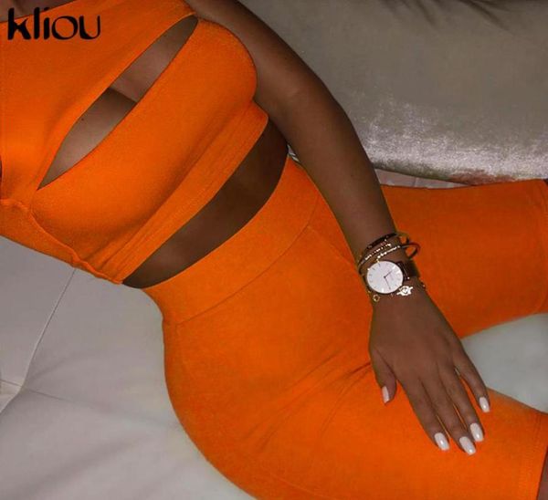 

summer women neon color two pieces set off shoulder hollow out crop elastic high waist shorts outfit tracksuit sportsuit s  l8868723, White