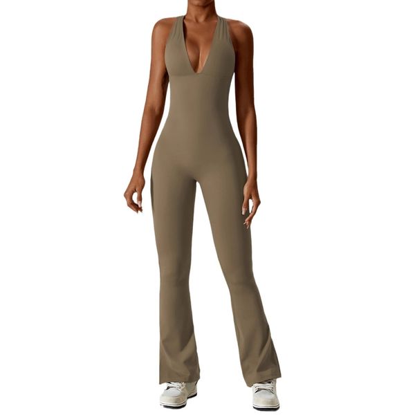 

outdoor sports fitness bodywork beauty back women's one-piece yoga dress