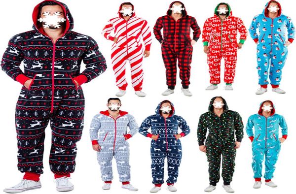 

senyu mens christmas pajamas onepiece pajamas men autumn and winter snowman print hooded home service jumpsuit parentchild outfi1413676, Gray