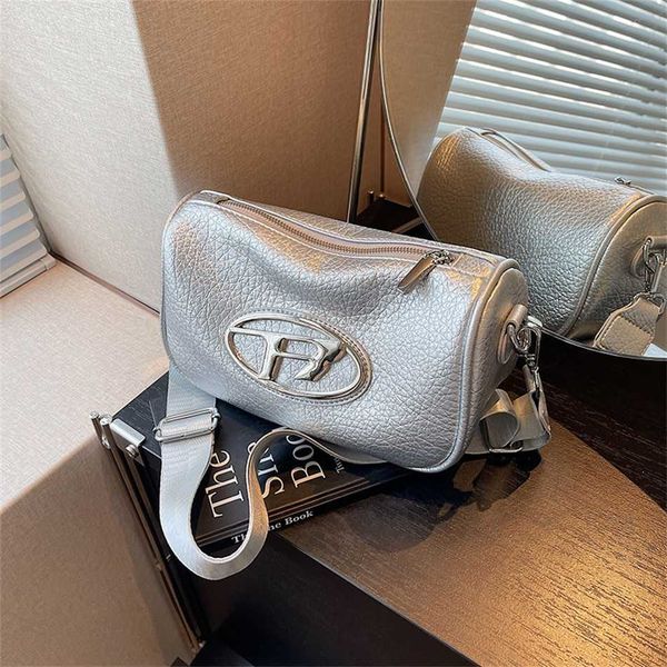 

korean fashion lychee pattern underarm for women 2023 new niche casual style woven shoulder crossbody pillow bag clearance 85% off