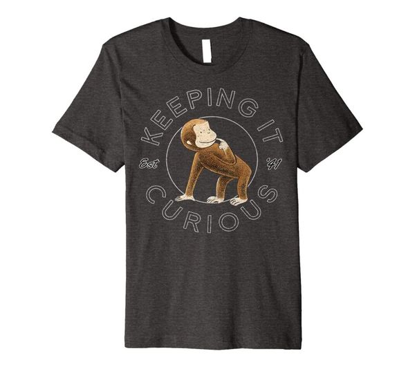 

curious george keeping it curious premium tshirt0123453178403, White;black