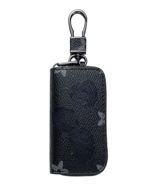 

leather keyrings car key bag creative business style car zipper fashion key protection case for men and women3004849, Slivery;golden