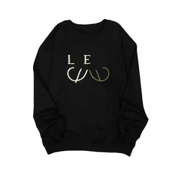 

designer hoodies womens classic letter embroidery femme pullover hoodies sweatshirts long sleeve hooded o neck mens woman lady jumper hoody, Black