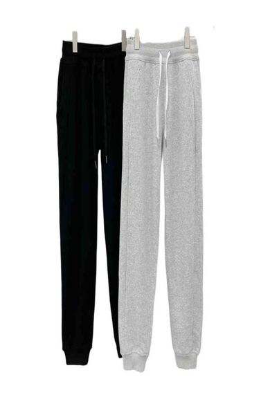 

2022 women yoga pants scuba highrise french terry jogger sports fitness casual sweatpants complete with and labels1396513, Black;white