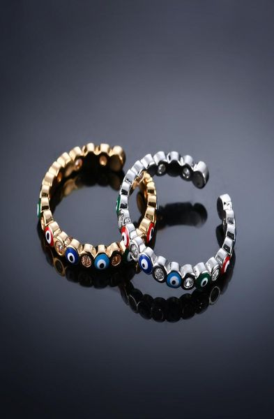 

woman man finger ring female evil eye rings for women men vintage male fashion accessories jewelry whole 20213618834, Silver
