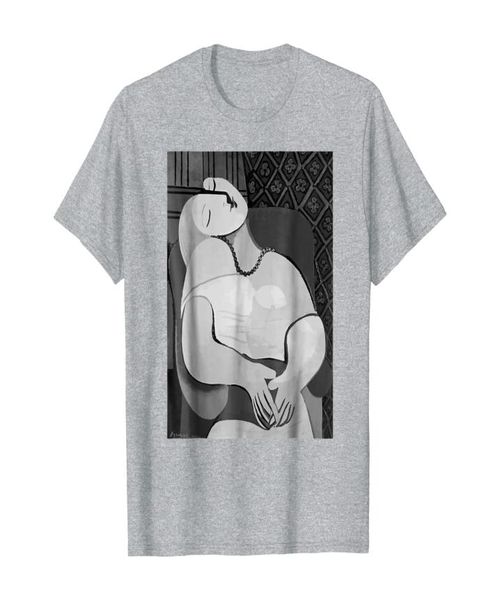 

pablo picasso a dream 1932 le reve artwork t shirt012345428006, White;black