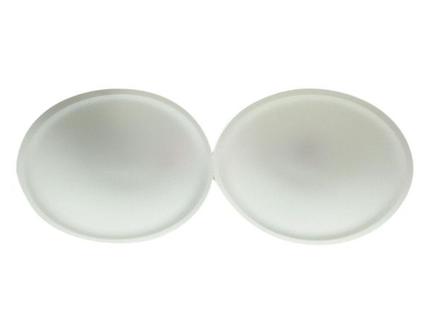 

1pair foam bra insert pads round full cup bikini swimsuit breast enhancer push up for summer5152126, Black;white