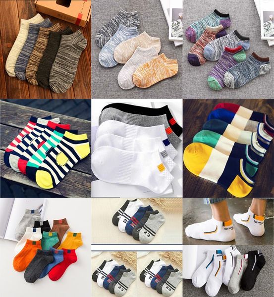 

fashion men socks summer male ankle socks street underwear mens basketball sport casual socks for women one size2946135, Black