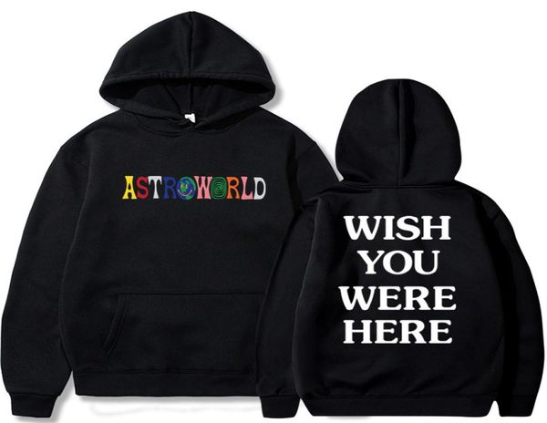 

new 2020 autumn winter astroworld wish you were here hoodies european and aman brand hooded sweater8149394, Black