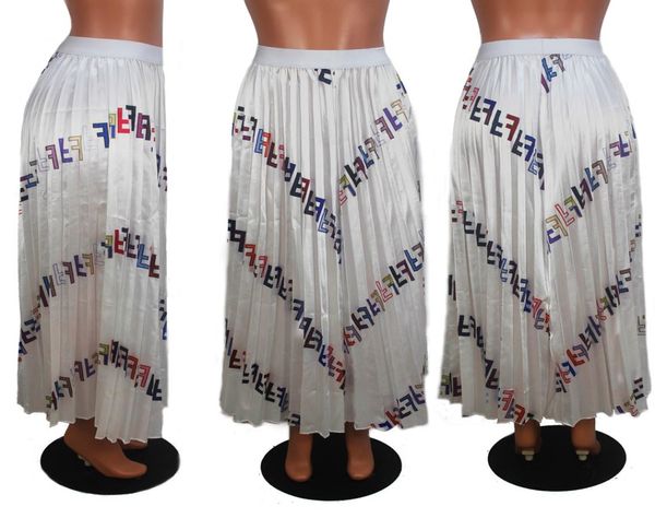 

women039s skirt letter printed pleated skirt loose and comfortable fashion casual classics and easy matching fashion joker6597615, Black
