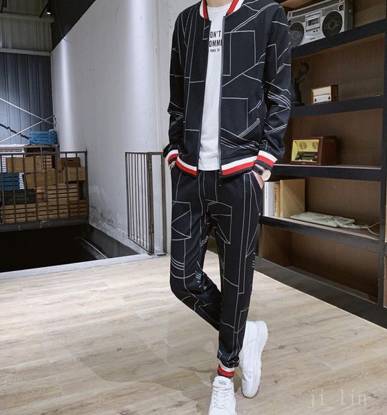 

new fashion designer tracksuit spring autumn yellow blue color 12tcasual cotton brand sportswear mens track suits couple hoodies j2769100, Gray
