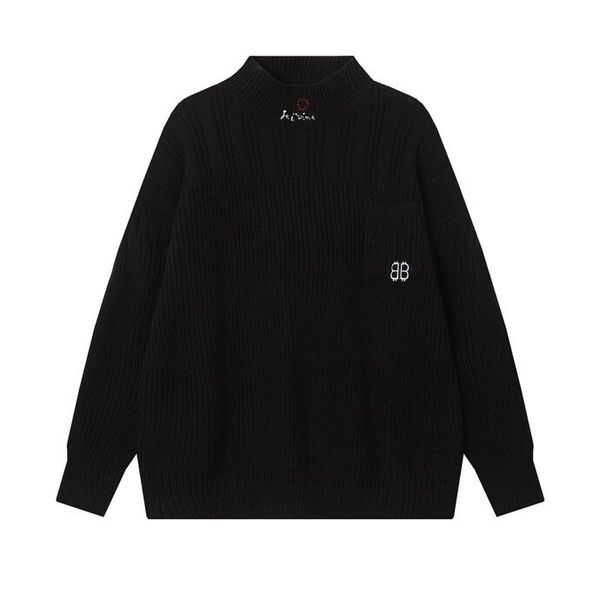 

autumn and winter craft jacquard letter logo fashion long sleeve sweater hooded jacket student casual fleece hooded coat 1y55, Black;brown