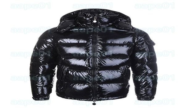 

mens jackets parka women classic down coats outdoor warm feather winter jacket coat outwear couples clothing a5256170, Black