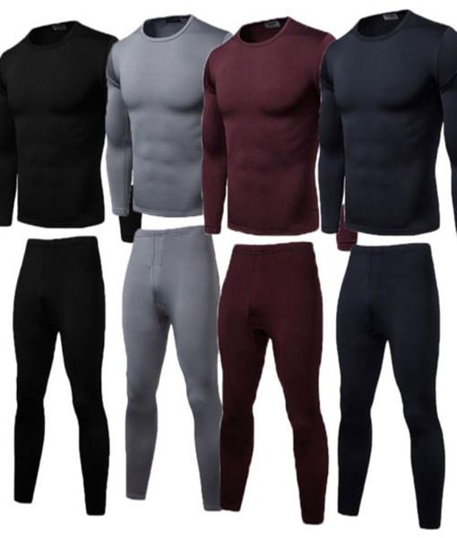 

mens boys thermal underwear long johns thermal t shirt vest bottoms trousers3807434, Gray
