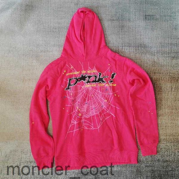 

men's hoodies sweatshirts young thug 555555 red sp5der angel men women1 1 foam printing spider web pullover, Black