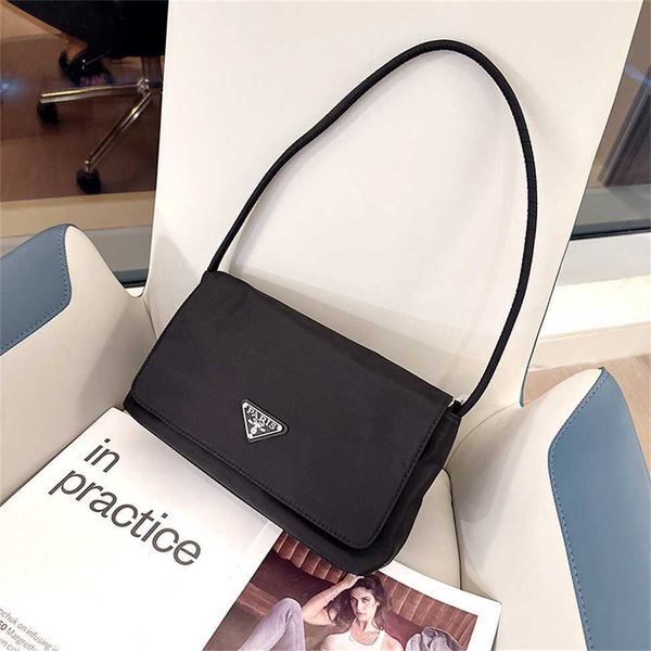 

small underarm for women 2023 new fashion shoulder large capacity handbag nylon fabric postman bag 60% off outlet online