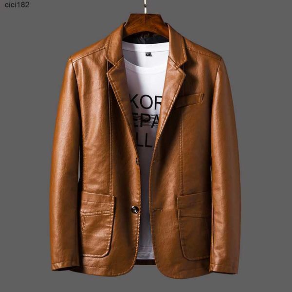 

men's winter fur men soft pu leather jacket male business casual coats man jaqueta masculinas inverno couro large size 6xl pluss3wz, Black;brown