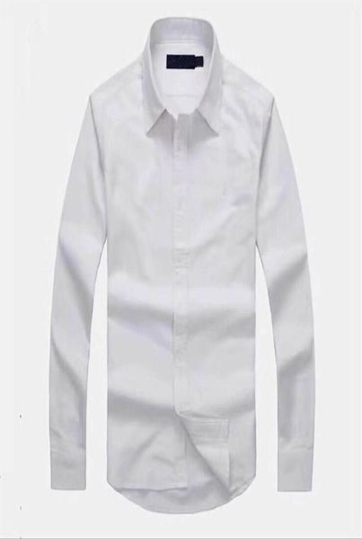 

oxfords casual men shirt famous trend tshirts embroidery quality business tshirts long sleeve dress shirt1962122, White;black