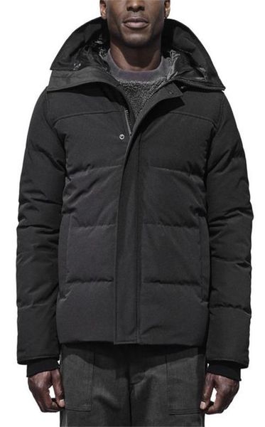 

thick warm goose men down jackets homme outdoor winter jassen outerwear hooded fourrure manteau down jacket coat hiver parka goose2973396, Black