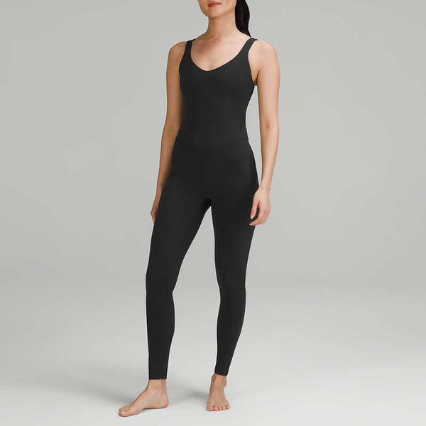 

women sets sport suitlu lu seamless yoga suit women bodysuit dance fitness clothes gym push up workout sleeveless sporty jumpsuits woman