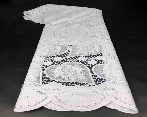 

fabric pure white guipure rhinestones cord lace nigerian african asoebi fabric for party dress sewing j2209099661187, Black;white