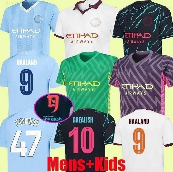 

mans cities 22 23 24 soccer jersey 82 rico lewis 80 cole palmer 8 mateo kovacic 24 josko gvardiol 87 james mcatee 52 oscar bobb home away, Black;yellow