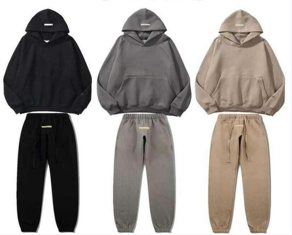 

2021 designer warm hooded hoodies sweater mens&women's fashion streetwear pullover sweatshirt loose entail hoodie couple clothing tech, Black